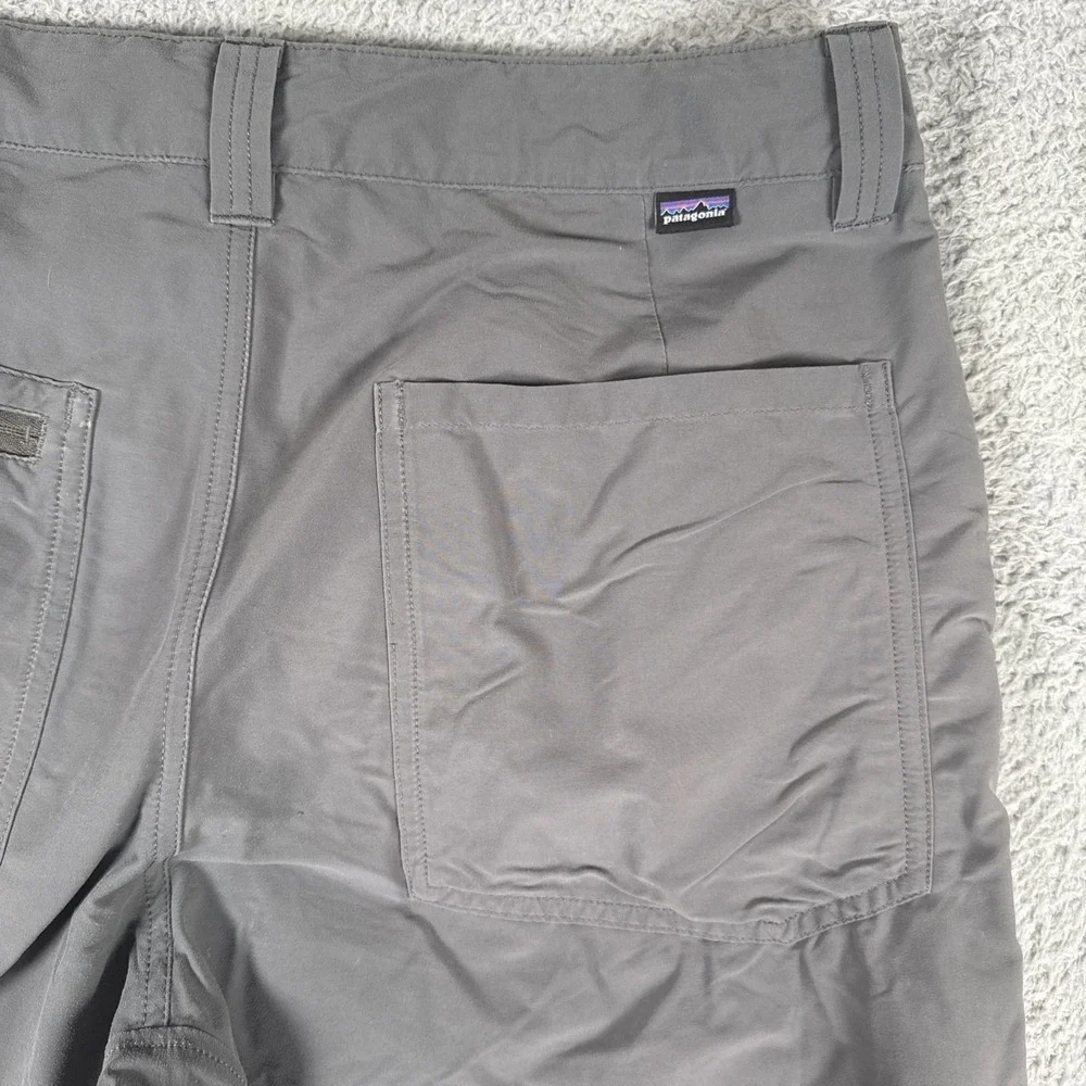Patagonia Pants Mens 33 (34x30) Gray Quandary Forge Hiking Tech Outdoor